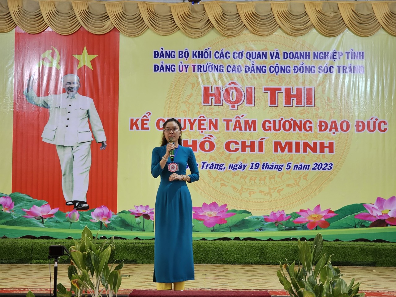 Chung kết hội thi “Kể chuyện về tấm gương đạo đức Hồ Chí Minh”năm 2023